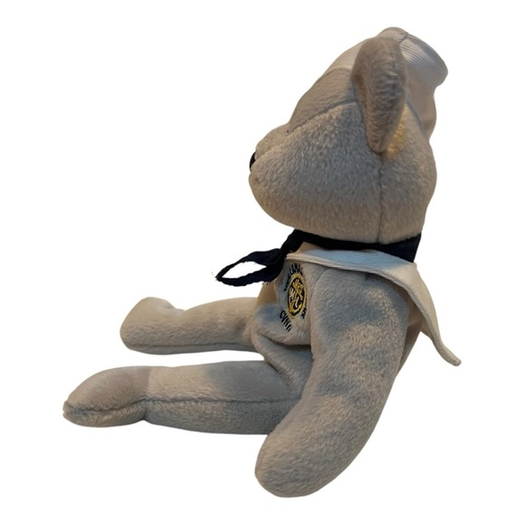 TY Beanie Baby Ronnie USS Ronald Reagan CVN76 Sailor Bear Retired 2003. - Picture 5 of 6